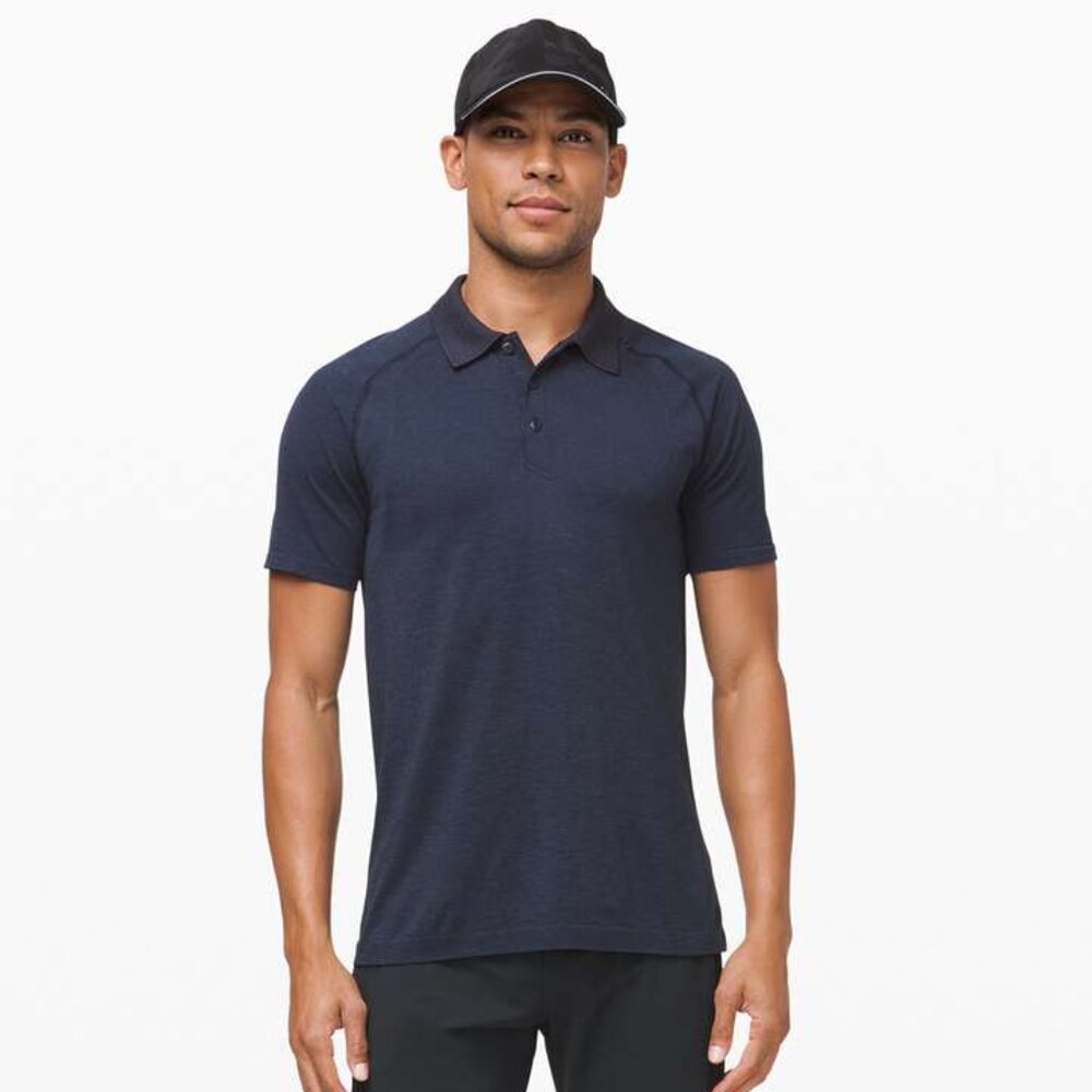 Lululemon Men's Metal Vent Tech Polo 2.0 - Navy